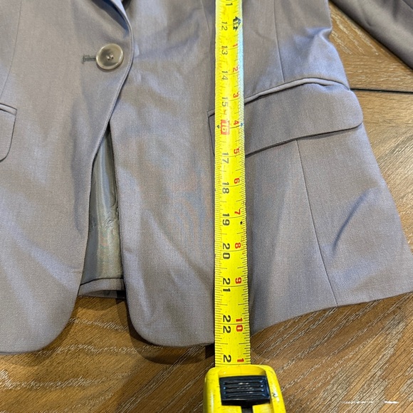 Ann Taylor Brown Single-Button Blazer - Picture 7 of 7